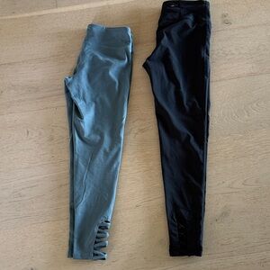 Mono B Light Blue and Black Activewear